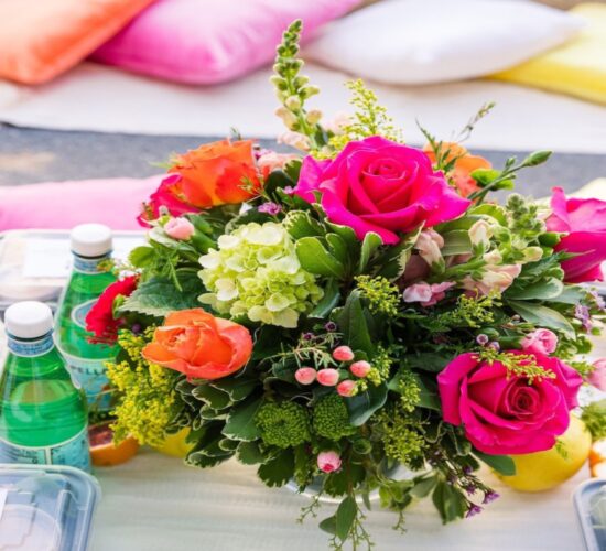 11Fresh floral arrangements